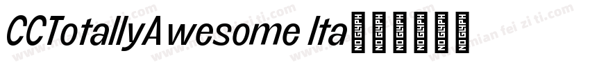 CCTotallyAwesome Ita字体转换